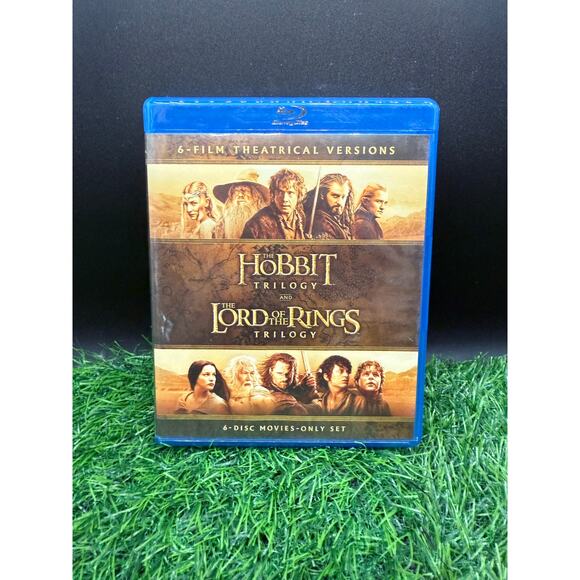 The Hobbit&The Lord of the Rings 6-Film Theatrical Trilogy Blu-ray Set - Picture 1 of 7